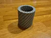 0.2mm layer, 2 walls, 0% infill