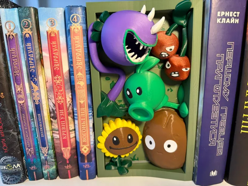 Plants vs Zombies Book Nook