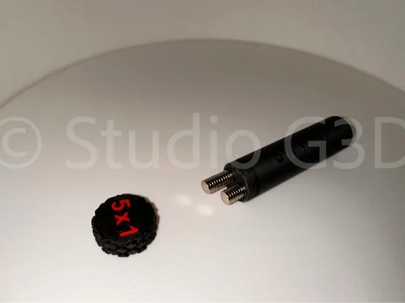 Etui pour aimants 5x1 mm