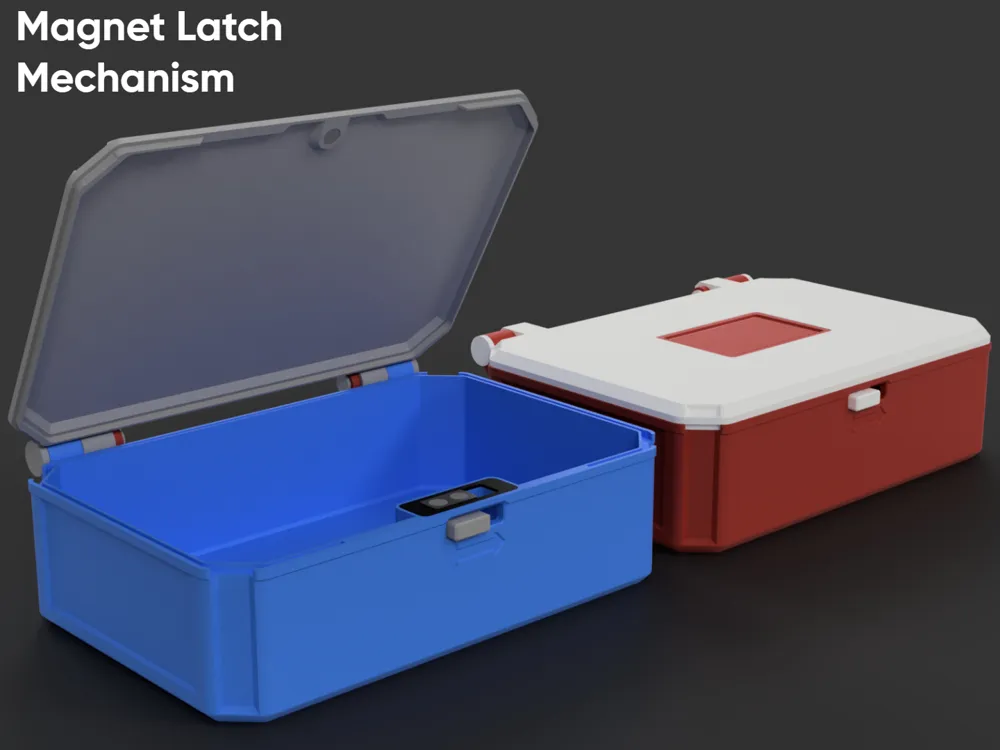 Mag Latch Box - Free 3D Print Model - MakerWorld