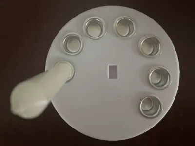Tree-shaped birthday plate