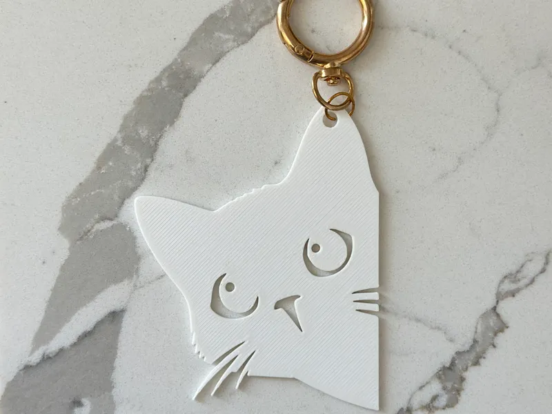 Cat Keychain
