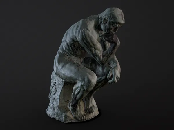 Le Penseur, d'après Auguste Rodin