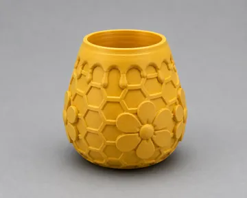 Jarrón decorativo: Honeycomb Flower Vase — vista de referencia 5