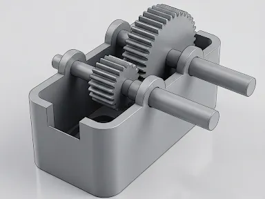 Modellino riduttore di velocità