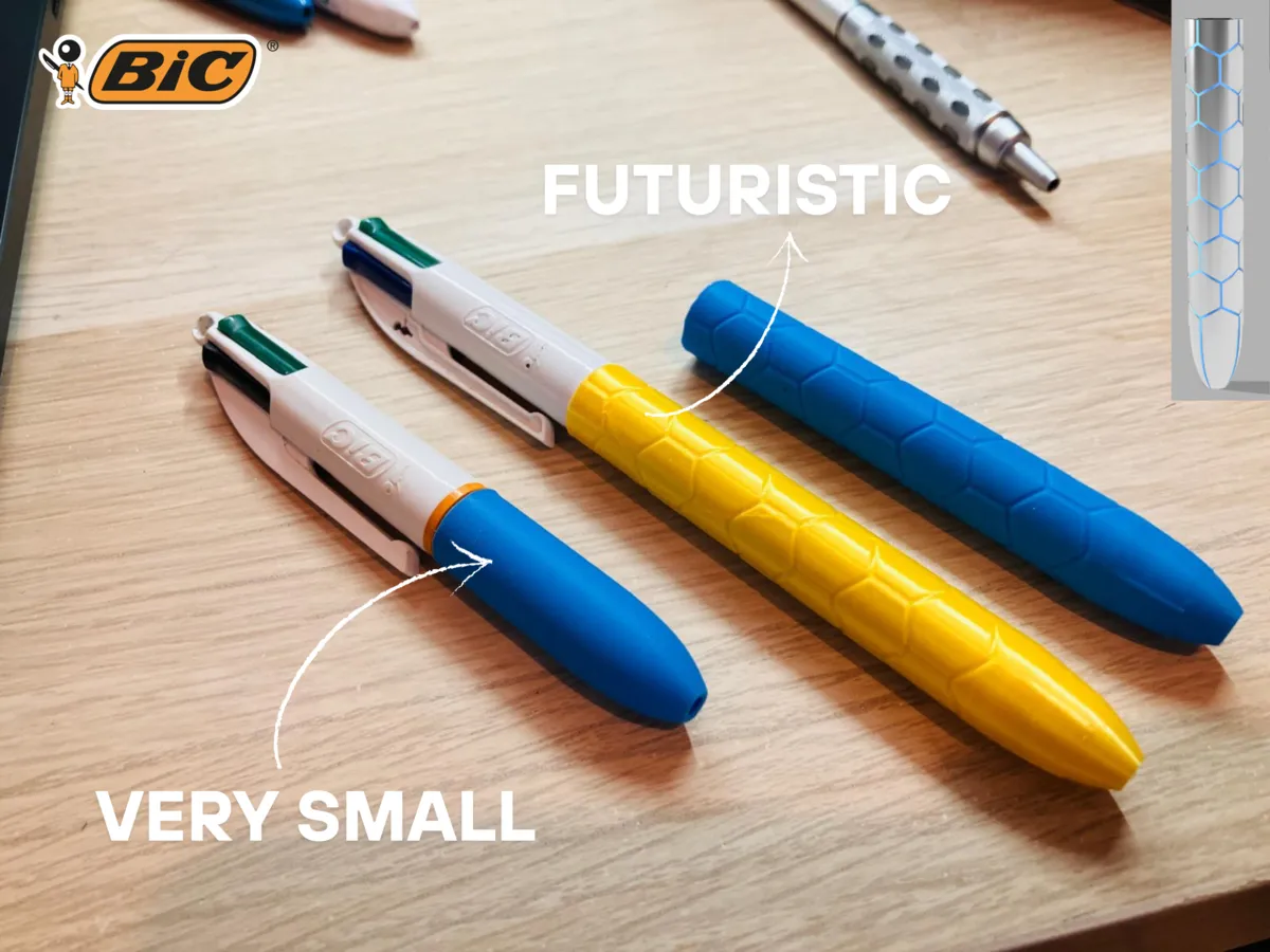 4 colors bic by benji MakerWorld: Download Free 3D Models