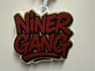 NINER GANG "GRAFFITI" CHARM