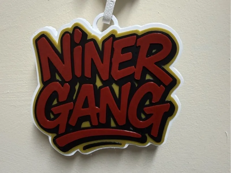 NINER GANG "GRAFFITI" CHARM