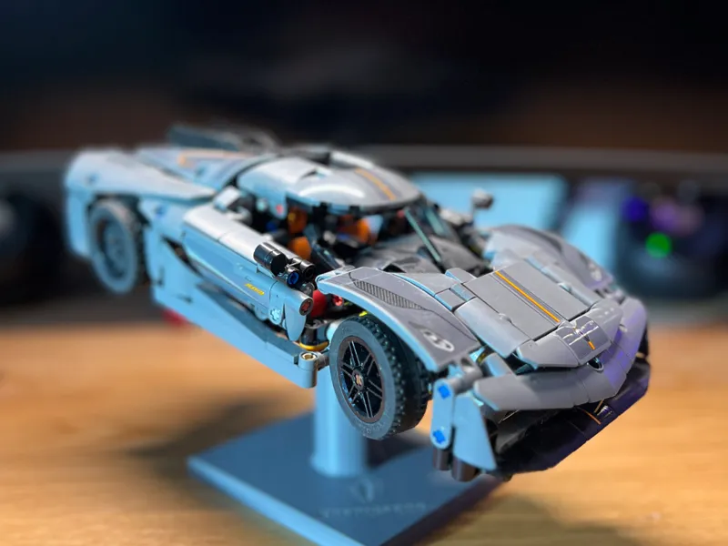 Display stand for Technic 42173 koenigsegg Jesko
