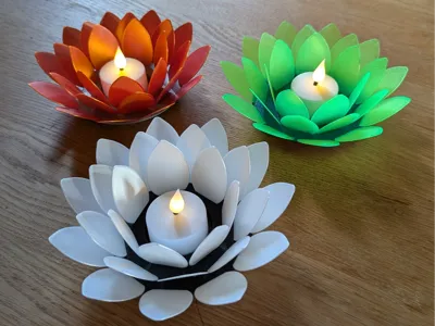 Tealight Flower