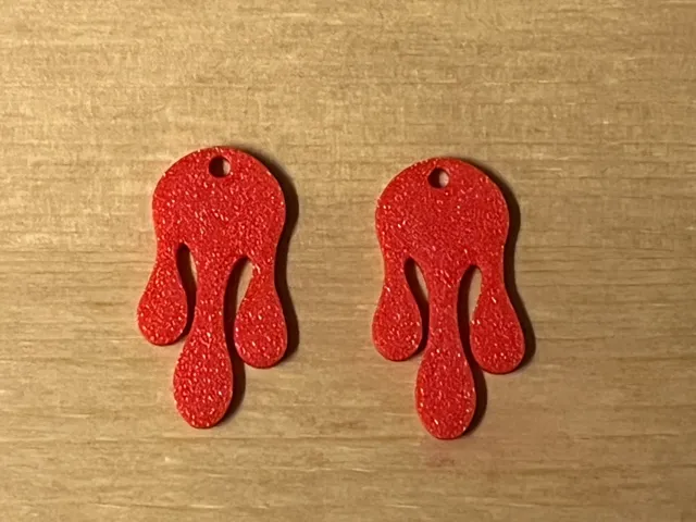 drip earrings