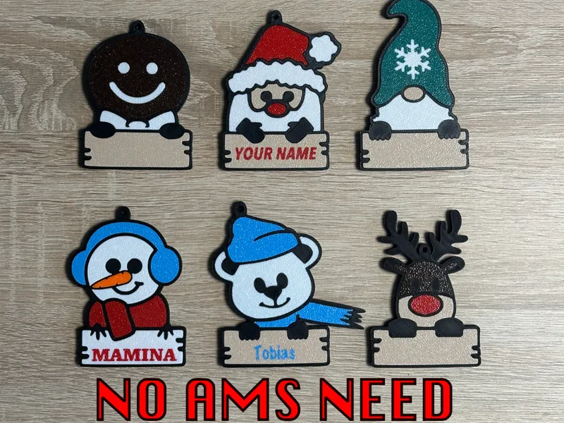 Christmas tree ornaments