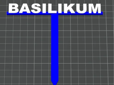 Herb Sign - Basil