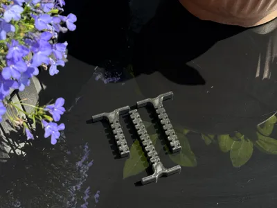 Railing Planter Supports
