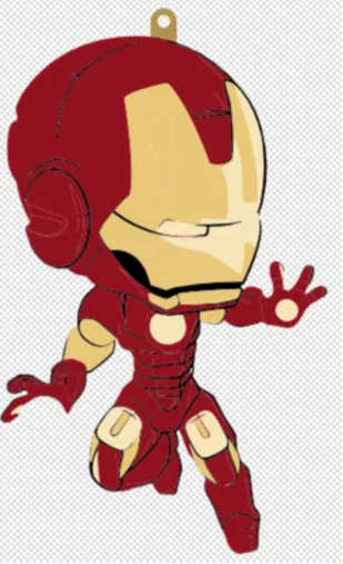Iron man keychain 