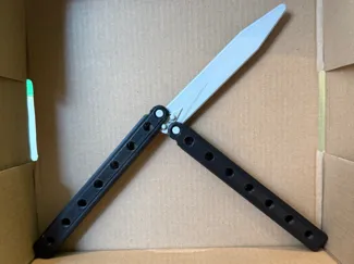 Balisong Butterfly Knife (print in place)