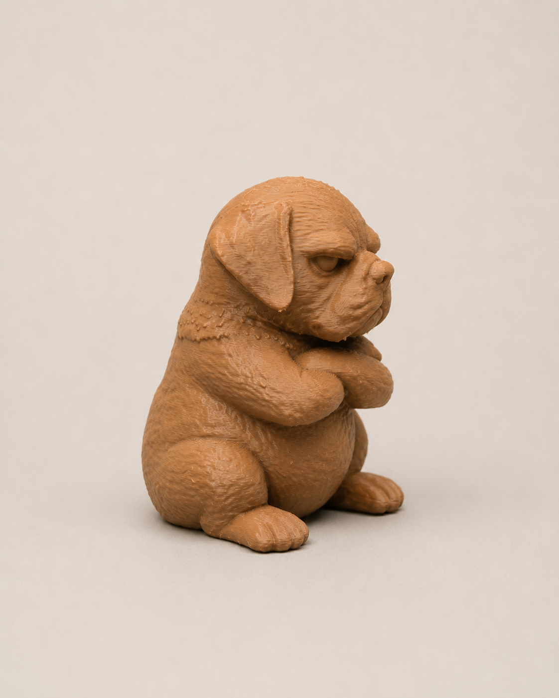 Miniatura 2 do modelo 3D Grumpy Dog - Bulldog