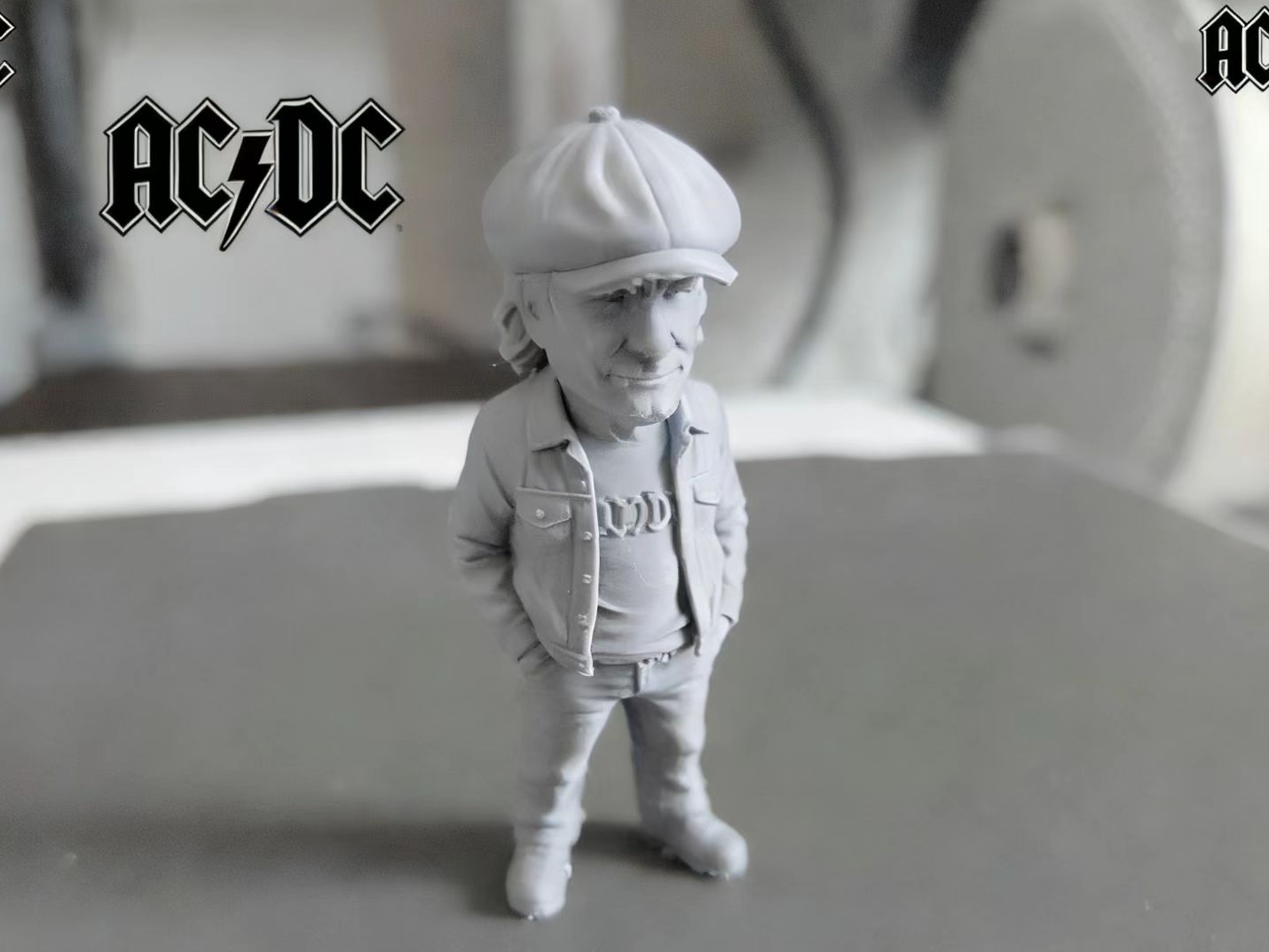 Chibi Rock Legends Series - Brain Johnson of AC/DC