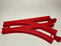 Rail d'aiguillage pour circuit de train jouet (v2) — photo 2
