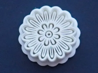 Chrysanthemum Polymer Clay Cutter Earrings
