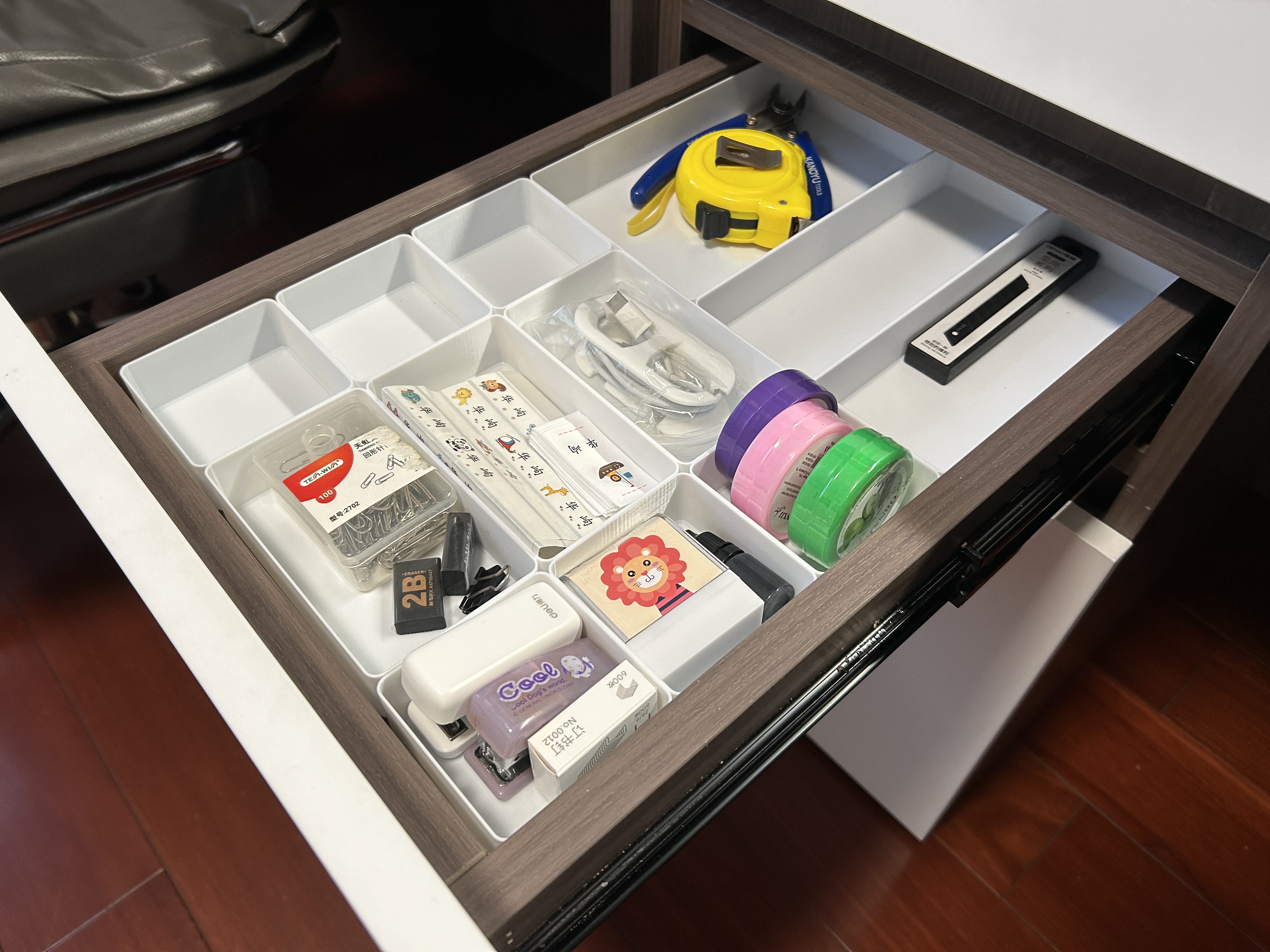 Miniatura 3 do modelo 3D 抽屉分隔盒，多种尺寸，可铺满任意一个抽屉
