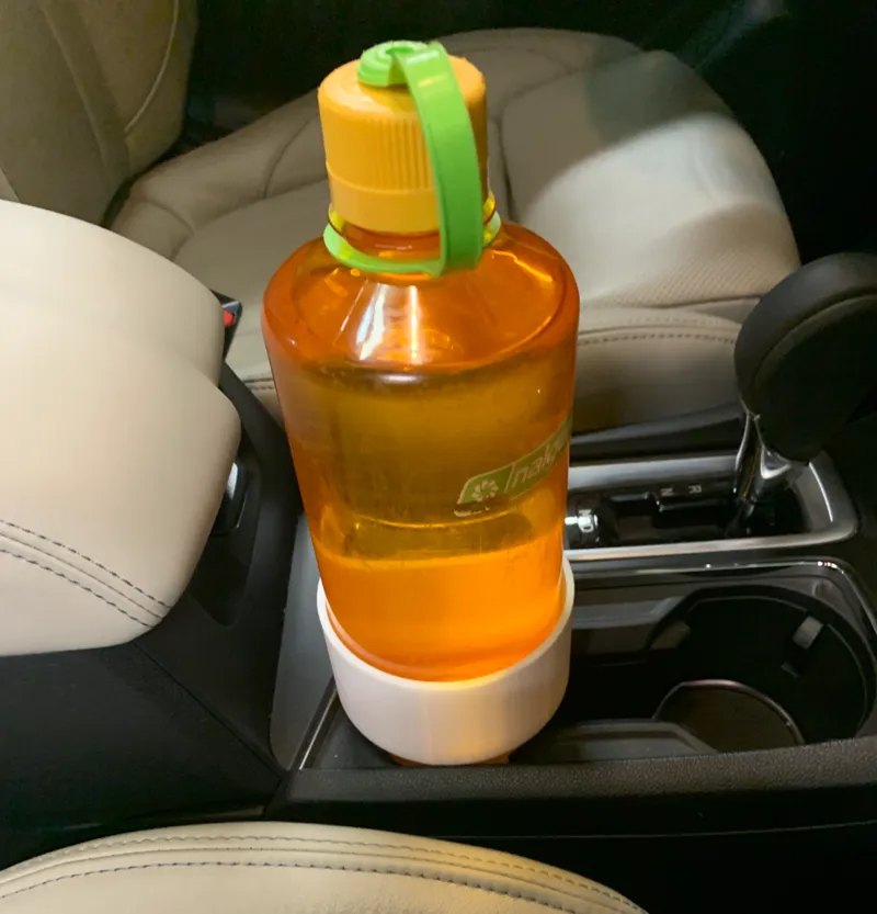 Cup holder extender for Nalgene and Hydro Flask