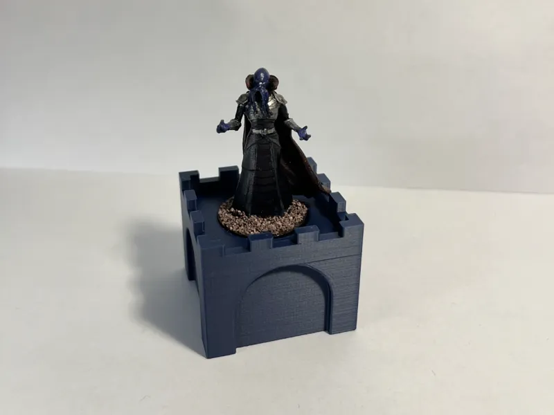 1x1 Miniature Display Stand Castle