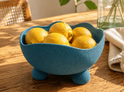 bowl with legs