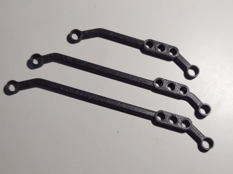 Steering link with ball joint 11, 13, 15, 17, 19L
