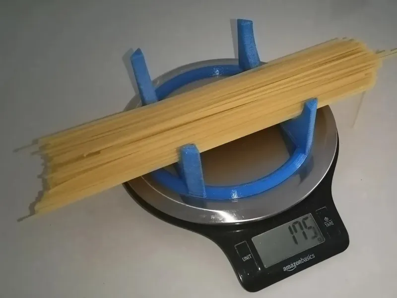 Porta spaghetti per bilancia