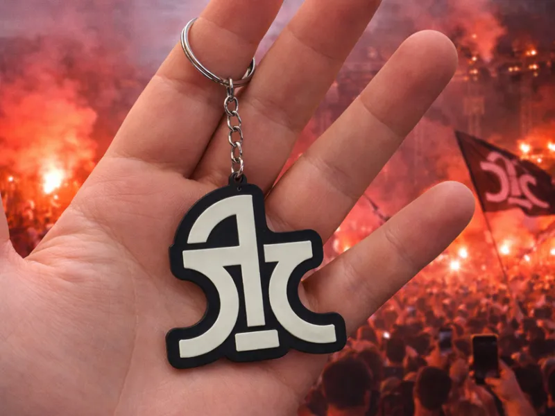 Logos Timis keyring