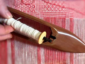 Modelo para impresión 3D: Sleek Boat Shuttle for Looms, Weaving — vista de referencia 3