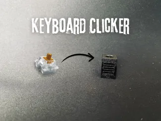 Keyboard Switch For Clickers — With Sound Options
