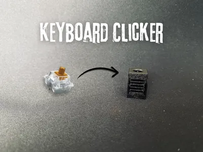 Keyboard Switch For Clickers — With Sound Options