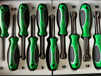 Gridfinity Nut Driver Set Match