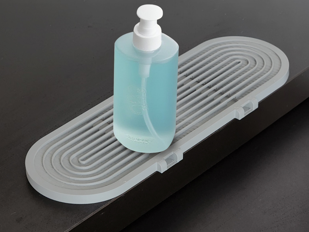 Miniatura 2 do modelo 3D 水槽环型沥水架