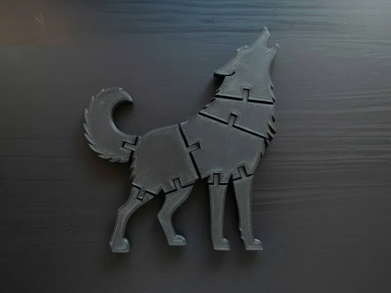 Loup flexi toy