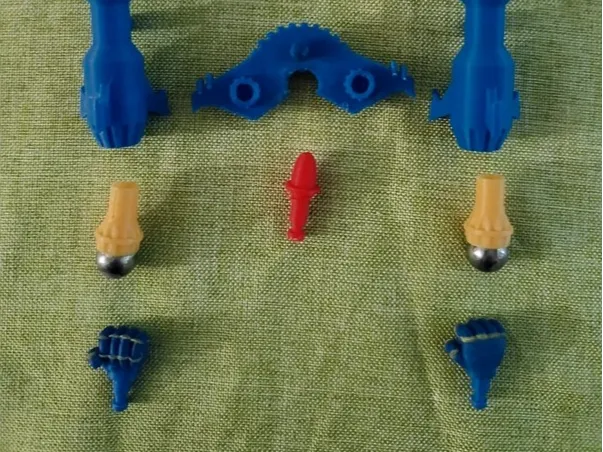 Accessori Completi Jeeg Robot Banpresto Micronauti