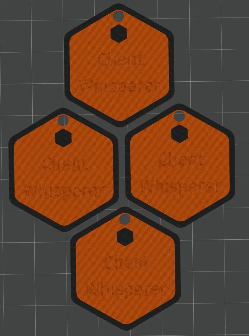 keychains work awards - consulting edition