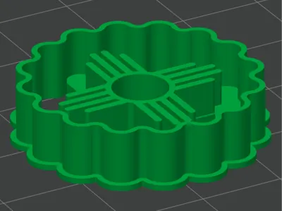 Mini Zia New Mexico Cookie Cutter