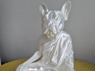 French Bulldog Budda Dog Figurine