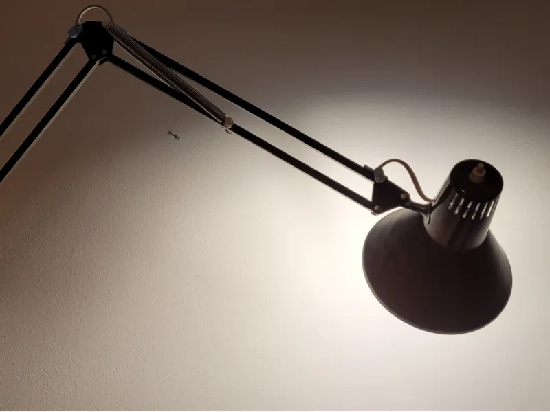 Old desk drawing lamp plastic repair kit