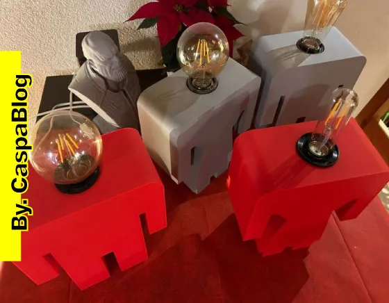 Lampada Abatjour Design - UOMO - by caspablog