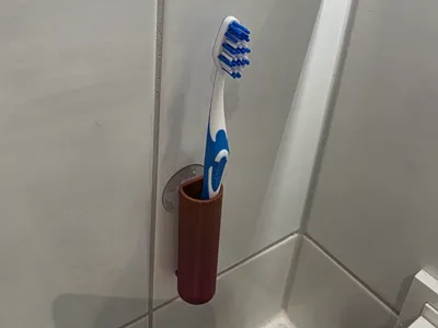 Toothbrush Holder (Drill-Free) Suction Cup 