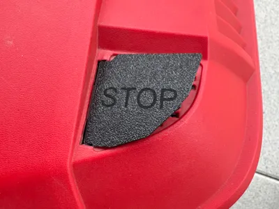 Level indicater collection box (Einhell lawnmower)