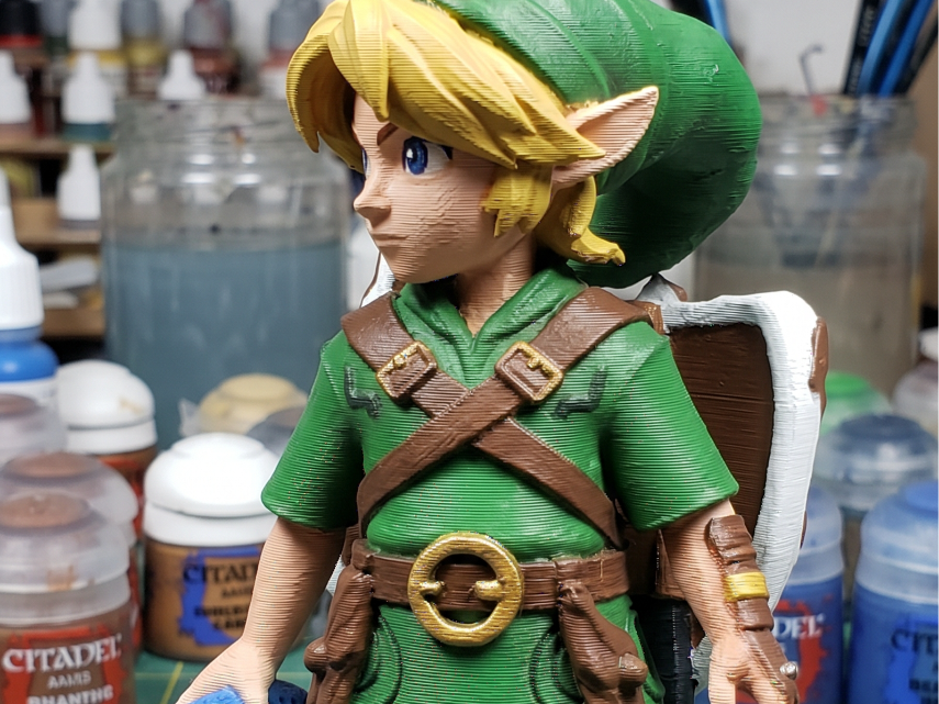 Link . Zelda - 1