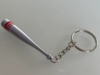 Schlüsselanhänger - Baseballschläger - Keychain