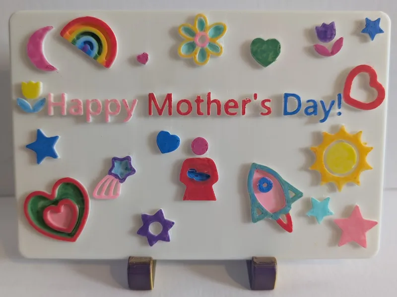 Mother's Day 'Card' - customisable text