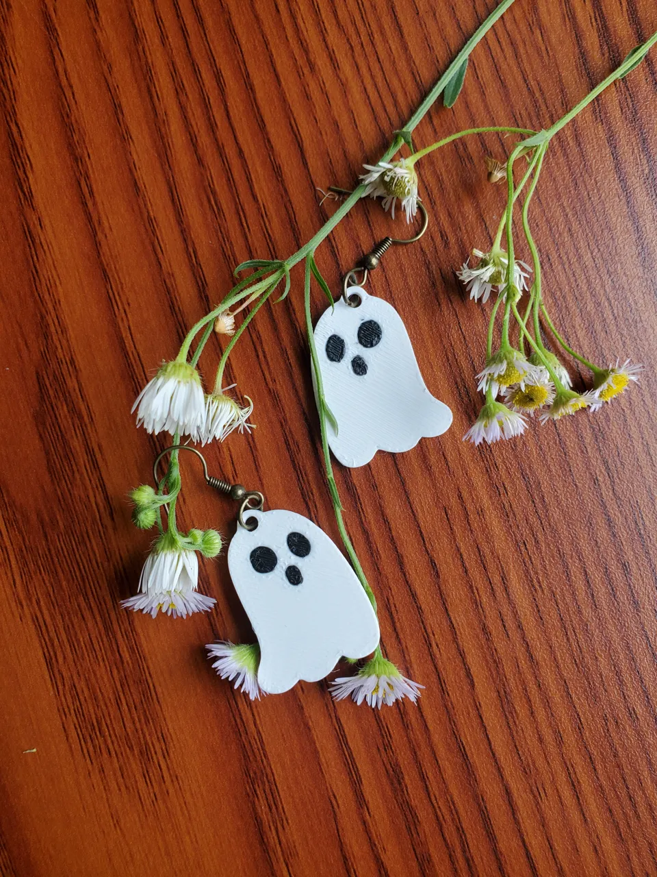 Ghost Earrings view 2