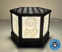 Lampe lithophanie modulaire HexLamp — photo 4